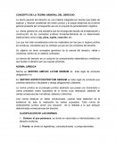 CONCEPTO DE LA TEORÍA GENERAL DEL DERECHO