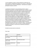 Actividad de proceso atención de enfermería