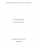Informe sobre las generalidades de la cámara y comercio y el registro mercantil