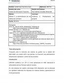 La administración de una cadena de suministro