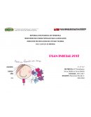 Plan de inicial. Construir una sociedad igualitaria y justa