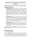 Plan de trabajo para un departamento psicopedagogico