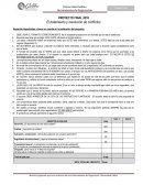 PROYECTO FINAL 2018 El tratamiento y resolución de conflictos