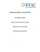 GLOBALIZACIÓN Y EDUCACIÓN AUTORREFLEXION
