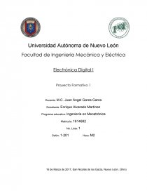 Programa educativo: Ingeniería en Mecatrónica. Página 1