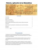 Evolución de las matemáticas