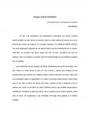 Drogas: Sueños Sometidos El hombre es un universo en sí mismo. Bob Marley