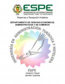 Reservas y Recepción Hotelera