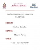 DISEÑO DE PRODUCTOS TURISTICOS