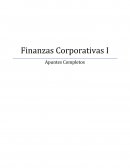 Finanzas Corporativas I Apuntes Completos