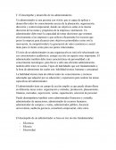 El desempeño y desarrollo de los administradores