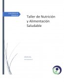 Nutrición – Alimentación Saludable