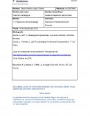 DESARROLLO DE NUEVOS PROVEEDORES DE MATERIA PRIMA PARA ARROWHEAD INDSUTRIES MEXICO