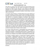 DESAPEGO MONETARIO Y VIAL