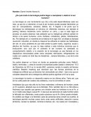 HOMBRE VS TECNOLOGIA