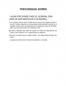 POSTA DE LOS NOGALES ACHIRAS