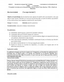 Plan de Actividad (“La mejor decisión”)