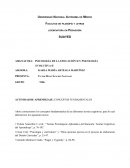 Actividad de aprendizaje: Conceptos fundamentales de las teorias cognitivas