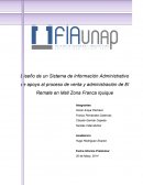 INFORME DE SISTEMA DE INFORMACION, APLICADO A UNA EMPRESA