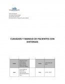 Cuidados y Manejos en Pacientes con Distonias