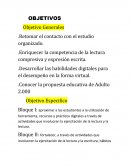 LECTURA Y COMPRESION DE LECTURA Por qué sirve leer ?