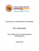 SOFTWARE DE LA INVESTIGACION INFORMATIVA