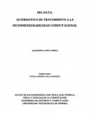 BIG DATA:ALTERNATIVA DE TRATAMIENTO A LA INCONMENSURABILIDAD COMPUTACIONAL