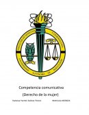 Competencia comunicativa (Derecho de la mujer)