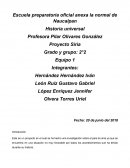 Investigación sobre el país de Siria