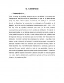 Comercial . Estrategia genérica