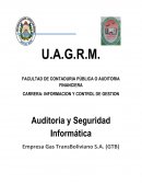 Auditoria y Seguridad Informática