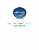 ANALISIS FINANCIERO DE AGROSUPER