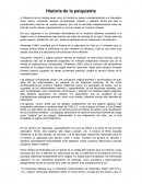 Historia de la psiquiatría