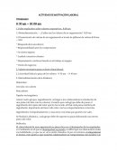 Actividad de motivación laboral