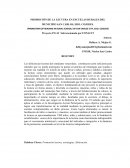 PROMOCIÓN DE LA LECTURA EN ESCUELAS RURALES DEL MUNICIPIO SAN CARLOS