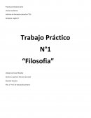 Filosofia. Unidad curricular filosofia