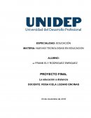 Nuevas tecnologías en educación