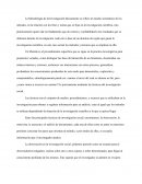 La Metodología de la Investigación social