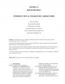 INTRODUCCION AL TRABAJO DE LABORATORIO