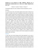 ANALISIS DE LOS TRATADO DE LIBRE COMERCIO: IMPACTO DE LA EXPORTACION AGROPECUARIA EN EL PERU EN EL PRIMER TRIMESTRE DEL 2016 Y 2017