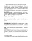 Modelos de explicación sobre el proceso salud-enfermedad