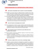 Caracterizacion de la antropologia como ciencia