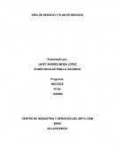 IDEA DE NEGOCIO Y PLAN DE NEGOCIO