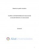 TEORIA CONTEMPORANEAS DE LA EDUCACION