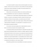 Reflexión de la responsabiliad