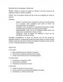 Nombre de la empresa: ERROR 404