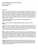 Actividad evaluativa de Caracterización de Materiales