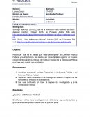 Evidencia derecho procesal penal