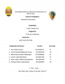 Espacio Pedagógico: Planificación educativa I