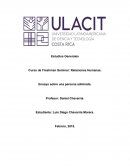 Ensayo de Freddie Mercury